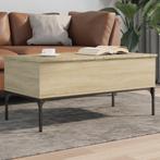 vidaXL Table basse chêne sonoma 100x50x45cm bois, Verzenden, Neuf