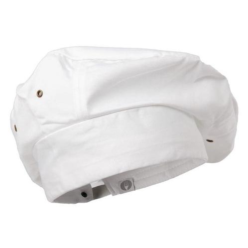 Chef Works koksmuts wit | 65% polyester - 35% katoen, Zakelijke goederen, Horeca | Keukenapparatuur, Nieuw in verpakking, Verzenden