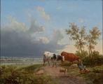 Jacobus Sorensen (1812-1857), Attributed to - Landschap met