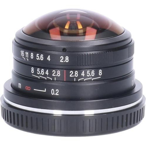 Laowa 4mm f/2.8 Circular Fisheye Micro Four Thirds CM1751, Audio, Tv en Foto, Foto | Lenzen en Objectieven, Overige typen, Gebruikt