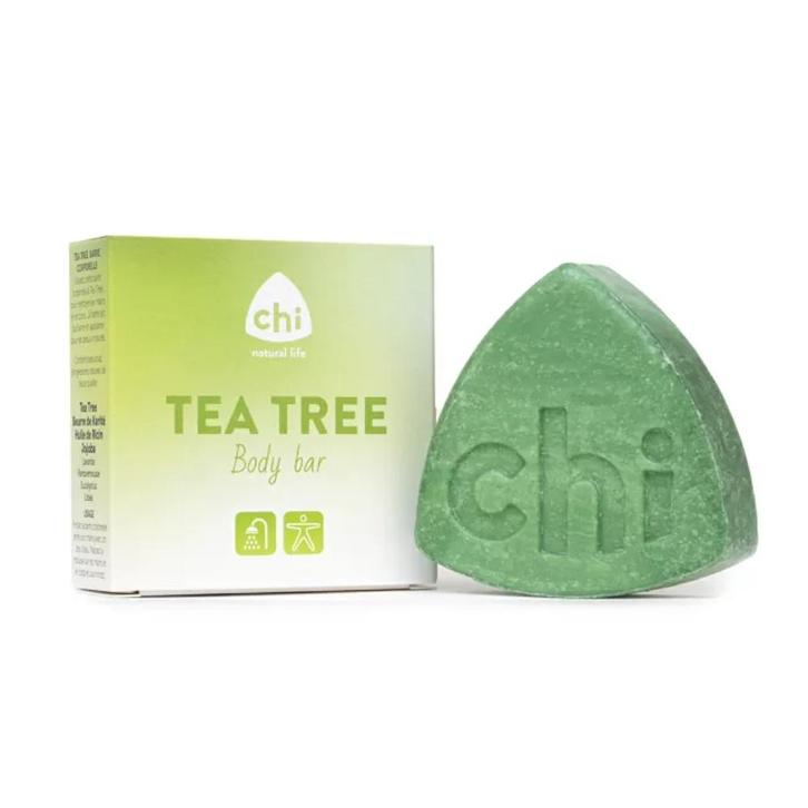 Tea Tree Body Bar 80 gr. - Chi Natural Life, Sport en Fitness, Gezondheidsproducten en Wellness, Ophalen of Verzenden
