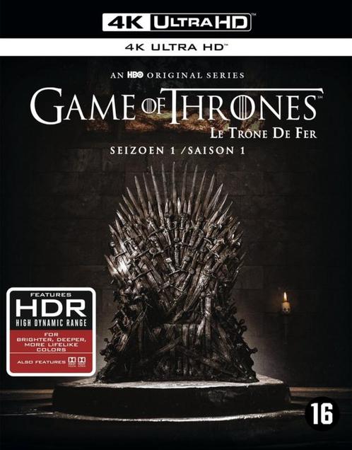 Game of Thrones Seizoen 1 4K (blu-ray nieuw), CD & DVD, Blu-ray, Enlèvement ou Envoi