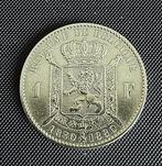 België. Leopold II. 1, 2 Francs 1880/1887, 3 stuks (Zonder, Postzegels en Munten