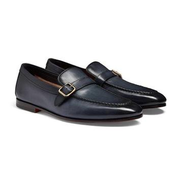 Santoni - Chaussures plates - Taille : EU 44.5 - Neuf dans