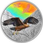Kanada 30 Dollar 2019 Steinadler zilver Pp 2 Unzen Bewegu..., Postzegels en Munten, Munten | Amerika, Verzenden