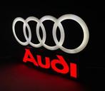 Audi - Lichtbord - Plastic, Antiek en Kunst, Kunst | Designobjecten