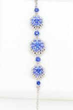 Zonder minimumprijs - Armband Verguld Tanzaniet - 18kt goud, Nieuw