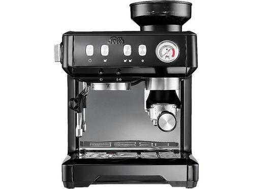 Solis Espressomachine Grind & Infuse Compact Zwart (980.15), Elektronische apparatuur, Koffiezetapparaten, Nieuw, Afneembaar waterreservoir