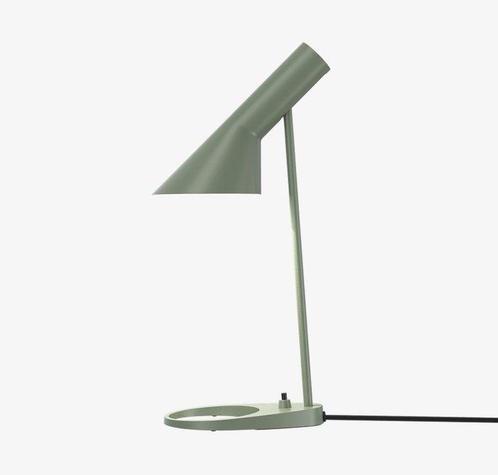 Arne Jacobsen - Lampe - Table AJ Mini - Pétrole pâle -, Antiek en Kunst, Antiek | Meubels | Stoelen en Sofa's