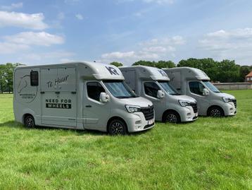 !!TE HUUR!! paardencamionette Krismar hengstenuitvoering, Ophalen, 2-paards trailer
