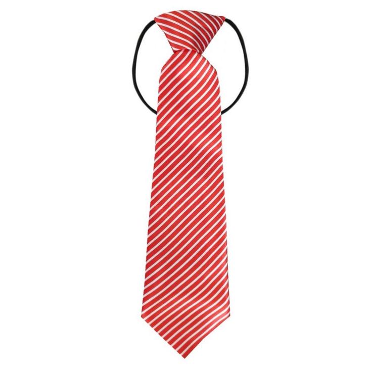 Fako Fashion - Kinderstropdas - Print - Elastiek - Rood/Wit, Kleding | Heren, Stropdassen, Verzenden