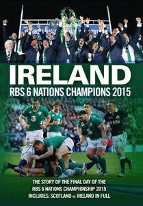 RBS Six Nations: 2015 - Ireland Champions DVD (2015) Ireland, CD & DVD, DVD | Autres DVD, Envoi