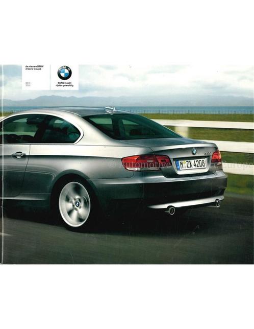 2006 BMW 3 SERIE COUPÉ BROCHURE NEDERLANDS, Livres, Autos | Brochures & Magazines, Enlèvement ou Envoi