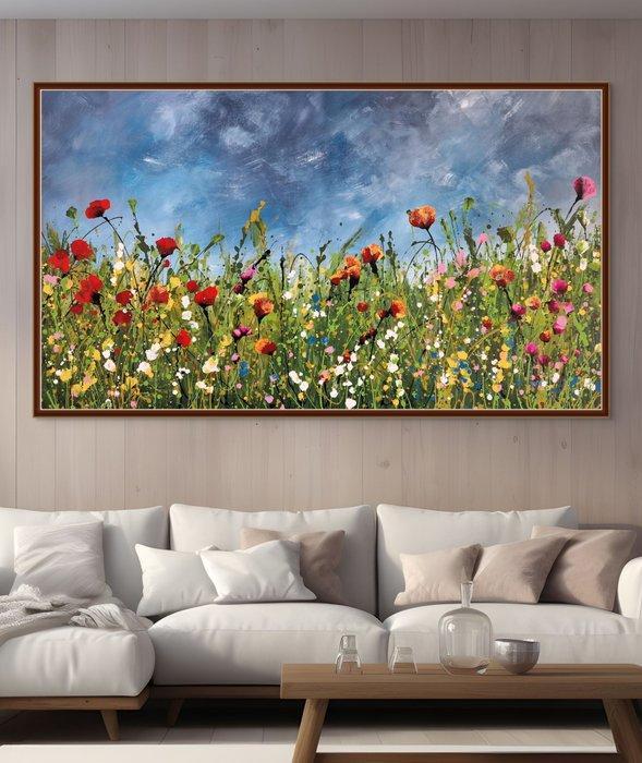 Irina Morisch - Magical night Nr.4 - XXL-, Antiek en Kunst, Kunst | Schilderijen | Modern