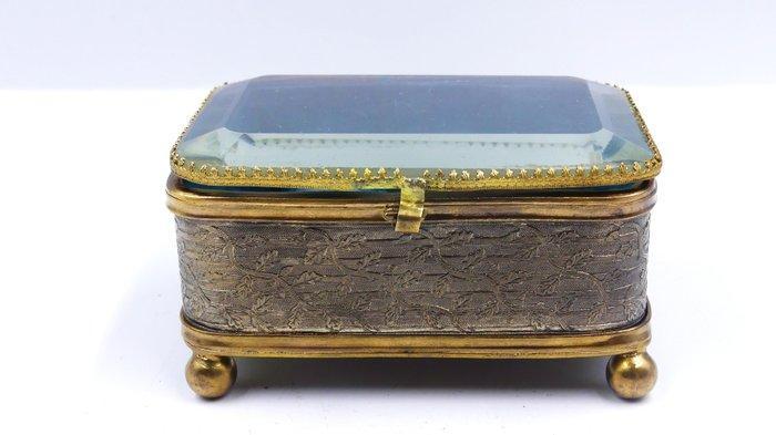 Sieradendoos - Messing - Napoléon III, Antiek en Kunst, Antiek | Overige Antiek