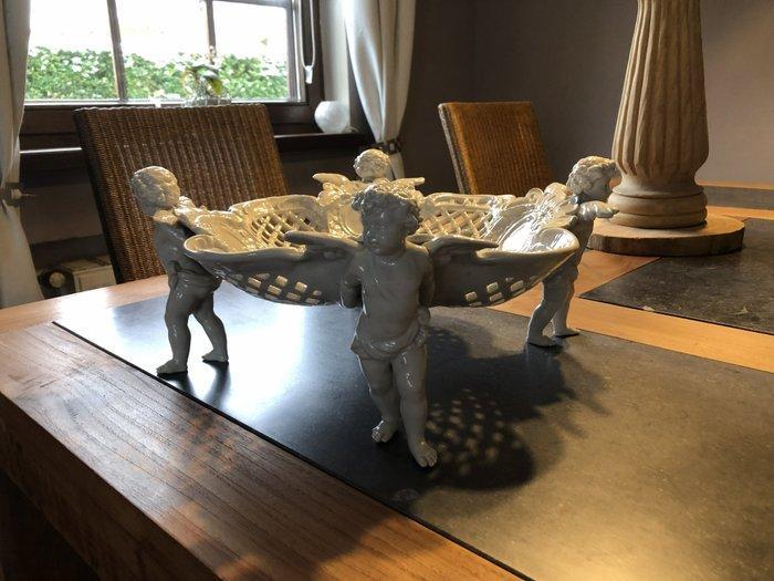 Schotel - Biscuit porselein, Antiek en Kunst, Antiek | Glaswerk en Kristal