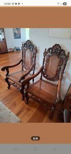 Stoel (2) - Hout - Antieke jachtstoelen