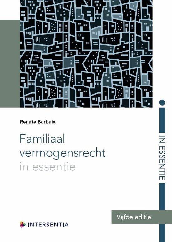 Familiaal vermogensrecht in essentie (vijfde editie) / In, Boeken, Schoolboeken, Gelezen, Verzenden