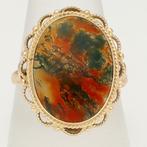 Ring - 14 karaat Geel goud - Mosgaat, Handtassen en Accessoires, Ringen, Nieuw