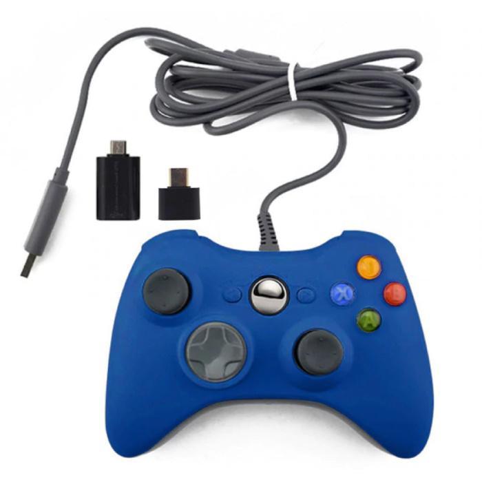 Gaming Controller voor Xbox 360 / PC - Gamepad met Vibratie, Games en Spelcomputers, Spelcomputers | Overige, Nieuw, Verzenden