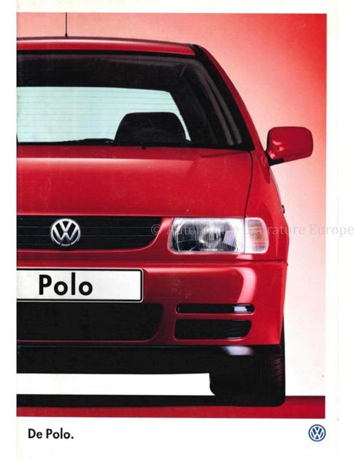 1998 VOLKSWAGEN POLO BROCHURE NEDERLANDS, Livres, Autos | Brochures & Magazines