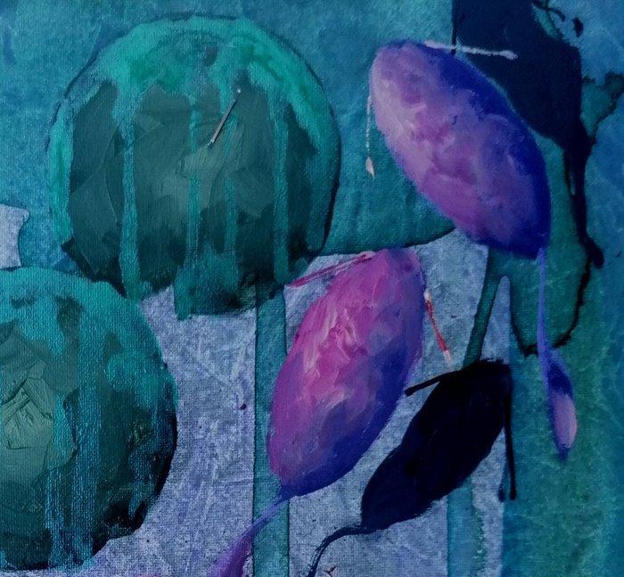 Guido Borelli - tric trac, Antiek en Kunst, Kunst | Schilderijen | Modern