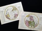 Globe / World Map - [Lot de 2] - Carte du monde en