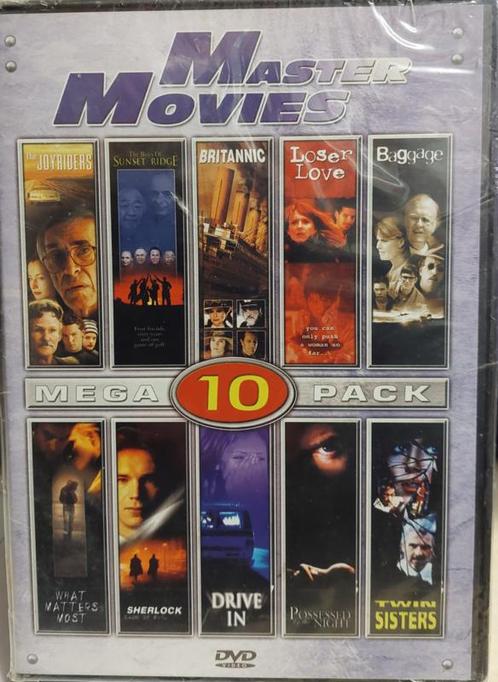 10 in 1 moviebox megapack (dvd nieuw), CD & DVD, DVD | Action, Enlèvement ou Envoi