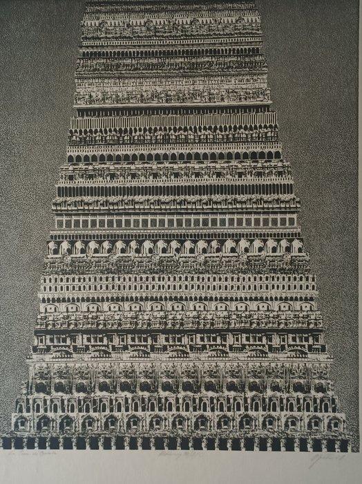 Roman Opalka (1931-2011) - La Torre di Babele, Antiek en Kunst, Antiek | Overige Antiek