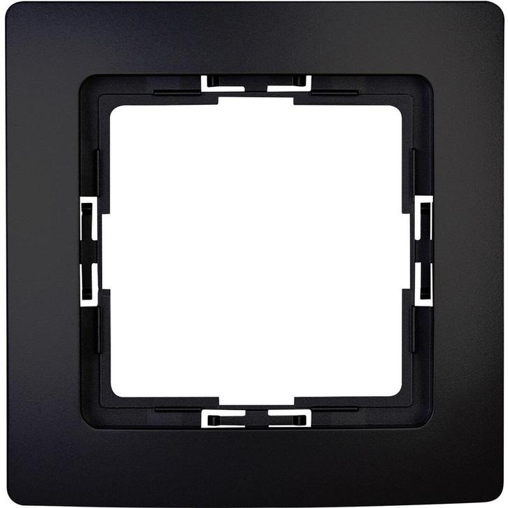 KOPP Paris HK05 1-voudig afdekraam mat zwart, Doe-het-zelf en Bouw, Elektriciteit en Kabels, Nieuw, Verzenden