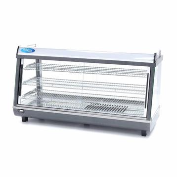 Warmhoudvitrine - 186 L - 121,5 cm - 3 Niveaus, Verzenden