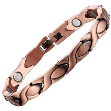 LUXE GEZONDHEIDS _ Armband 99,9 % Koper / Magneet - 0,7 cm