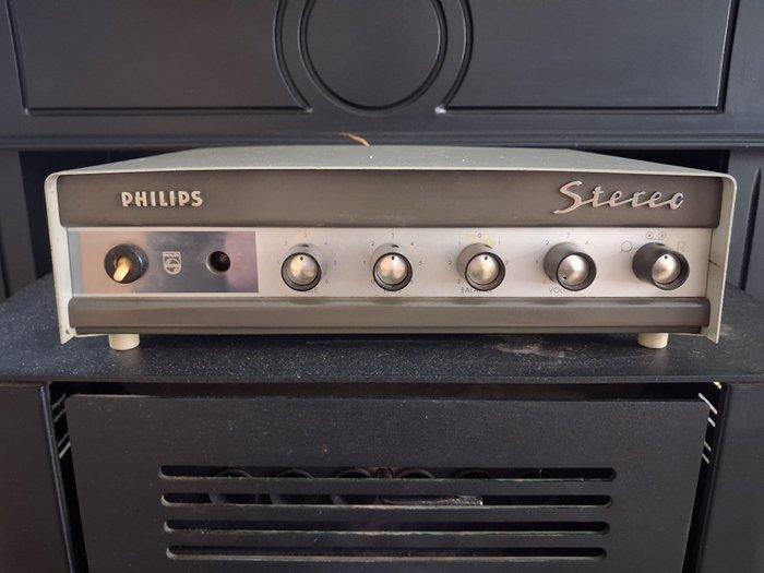 Philips - AG 9016 buizenversterker Buizen stereo versterker, TV, Hi-fi & Vidéo, Radios