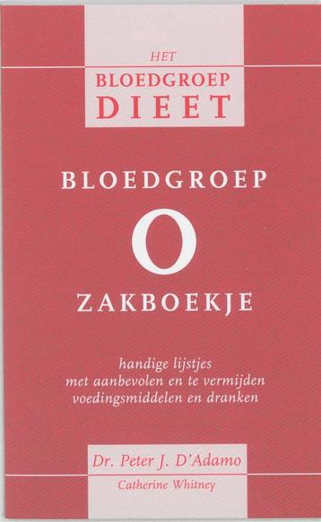 Bloedgroep O zakboekje 9789032508869 P. DAdamo, Verzenden, P. D'Adamo