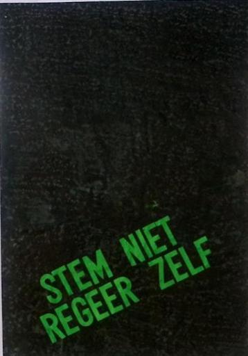 Poster met stem niet regeer zelf (lijst optie, Posters) beschikbaar voor biedingen