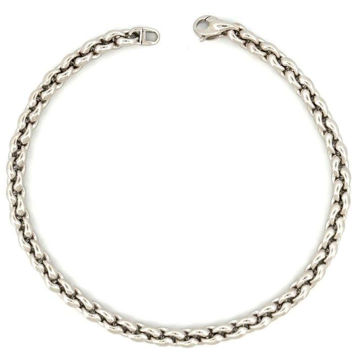 Handmade - Armband - Roló piena - 9.9 g - 18 karaat Witgoud, Handtassen en Accessoires, Armbanden