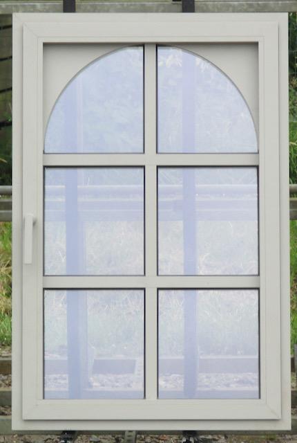 steellook aluminium raam , chassis 75 x 114 steengrijs, Doe-het-zelf en Bouw, Raamkozijnen en Schuifdeuren, Inclusief glas, Nieuw