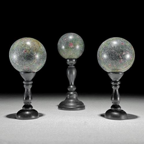 GEEN MINIMUMVERKOOPPRIJS - Prachtige set van 3 ruwe, Antiek en Kunst, Kunst | Designobjecten