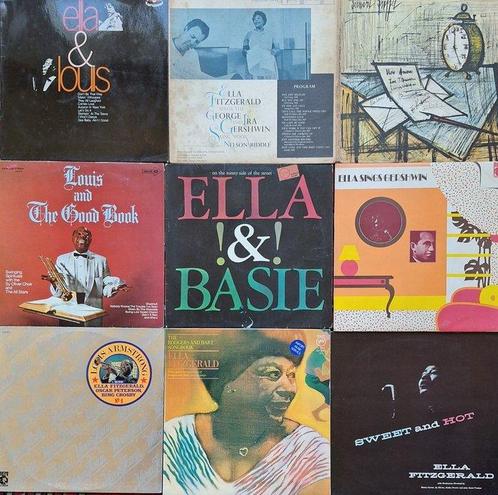 Ella Fitzgerald, Louis Armstrong - Collection with 8 x LPs -, Cd's en Dvd's, Vinyl Singles