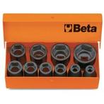 Beta 710/c10-10-delig set 3/8 inch slagdoppen, Bricolage & Construction