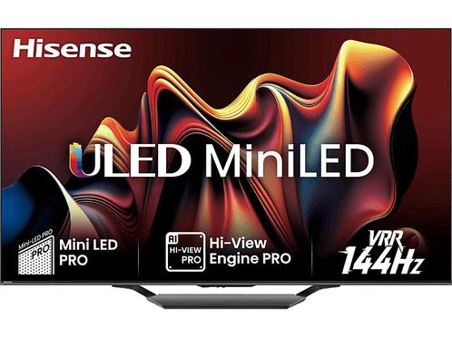Hisense -  55u72nq 55 Uled Mini-led Smart 4k - Zwart, Audio, Tv en Foto, Televisies, 100 cm of meer, Nieuw, Overige merken, 100 cm of meer