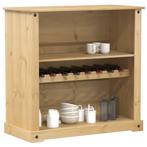 vidaXL Wijnkast Corona 107,5x51x105,5 cm massief grenenhout, Huis en Inrichting, Verzenden, Nieuw