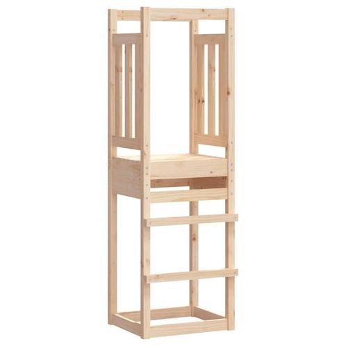 vidaXL Speeltoren 53x46,5x169 cm massief grenenhout, Kinderen en Baby's, Speelgoed | Buiten | Speeltoestellen, Nieuw, Verzenden