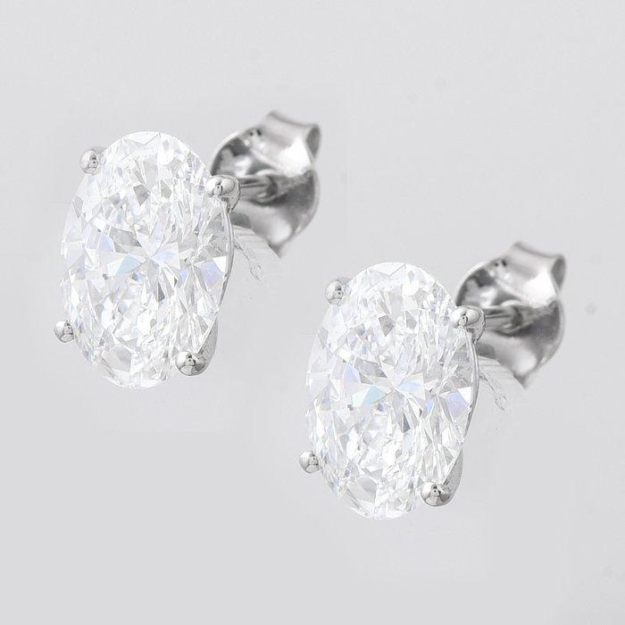 Zonder minimumprijs - Oorbellen - 14 karaat Witgoud -, Bijoux, Sacs & Beauté, Boucles d'oreilles