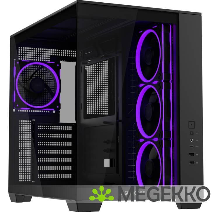 ASUS A32 PLUS Zwart, Computers en Software, Computerbehuizingen, Nieuw, Verzenden