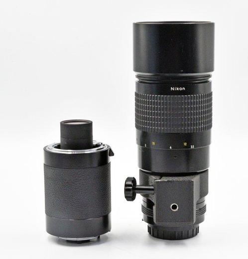 Nikon Nikkor 3,5/300mm + TC 301 Téléobjectif, Audio, Tv en Foto, Fotocamera's Analoog