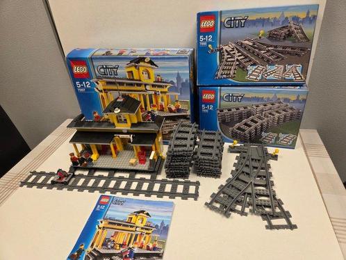 Lego Set - Train, Ville - 7997 Station with Tracks and, Kinderen en Baby's, Speelgoed | Duplo en Lego