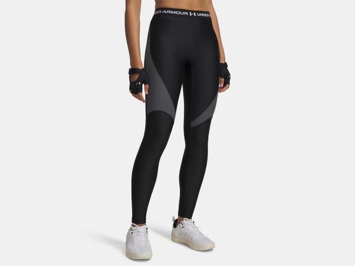 Under Armour Hg Rib Legging-Blk - Maat SM, Kleding | Dames, Leggings, Maillots en Panty's, Legging, Zwart, Maat 40/42 (M), Nieuw