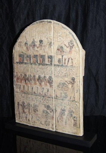Réplique dun égyptien antique Bois Altar - 40 cm