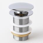 Afvoerplug Chroom Pop up Plug voor Wastafel, Verzenden, Nieuw